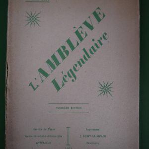 L'Amblève légendaire, G. Laport, Aywaille-sports-villégiature, 1931