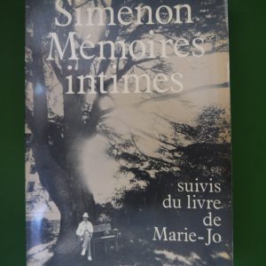 Mémoires intimes, Georges Simenon, Presses de la cité, 1981