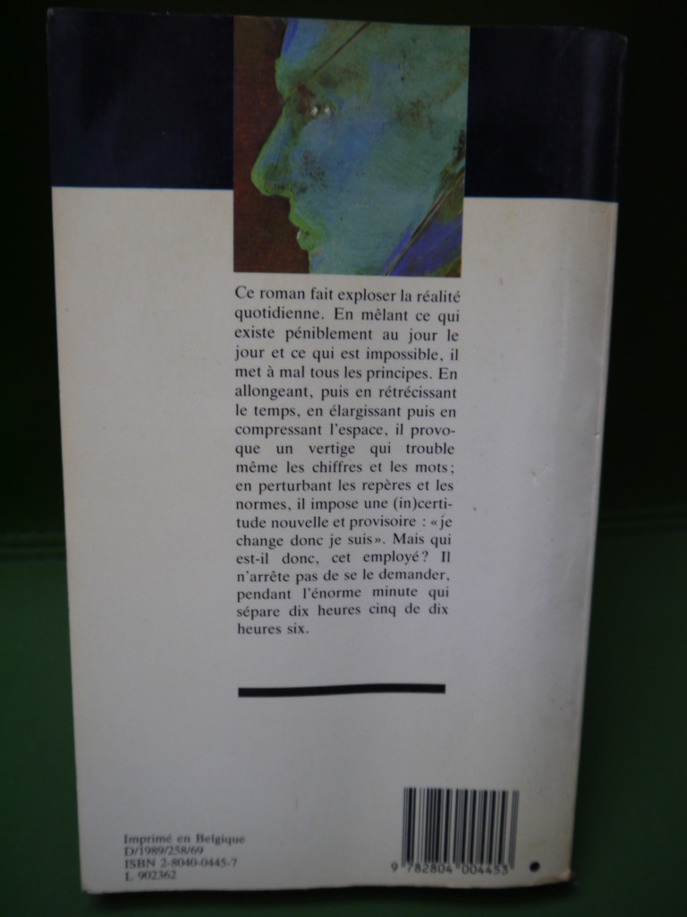 L'employé, Jacques Sternberg, Labor, 1989 – Image 2