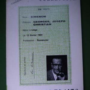 Simenon, Pol Vandromme, Pierre de Meyère, 1962