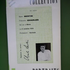 Bertin Charles, Michel Aubrion, Pierre de Meyere éditeur, 1968