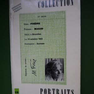 Frère Maud, Marianne Pierson-Pierard, Pierre de Meyere éditeur, 1966
