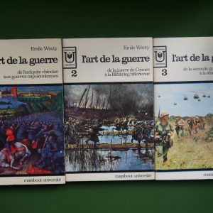 L'art de la guerre (3 tomes), Emile Wanty, éditions Gérard & Co, 1967/1968