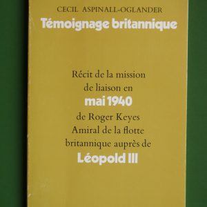 Témoignage britannique, Cecil Aspinall-Oglander, M. van Eyll, 1973