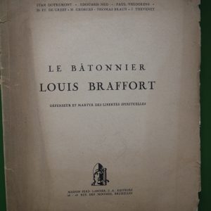 Le bâtonnier Louis Braffort, divers, Larcier, non-daté