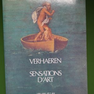 Sensations d'art, Emile Verhaeren, librairie Séguier, 1989
