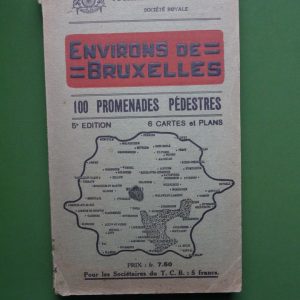 Environs de Bruxelles, anonyme, Touring club de Belgique, non-daté