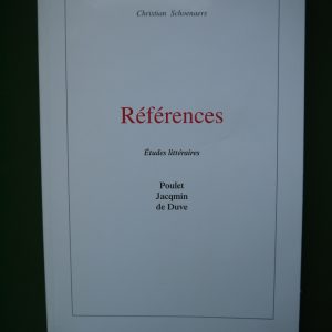 Références, Christian Schoenaers, auto-édition, 1998