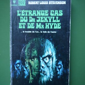 L'étrange cas du Dr jeckyll et de Mr Hyde, Robert Louis Stevenson, éditions Gérard & Co, 1970