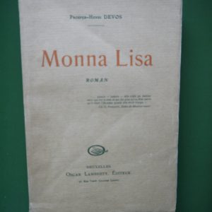Monna Lisa, Prosper-Henri Devos, Oscar Lamberty, non-daté