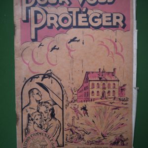 Pour vous protéger, Comité directeur de la protection aérienne passive, Administration communale de Herstal, non-daté
