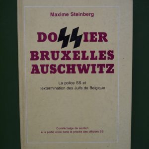 Dossier Bruxelles Auschwitz, Maxime Steinberg, Comité belge de soutien à la partie civile dans le procès des officiers SS, 1980