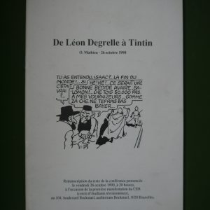 De Léon Degrelle à Tintin, Olivier Mathieu, auto-édition, 1990
