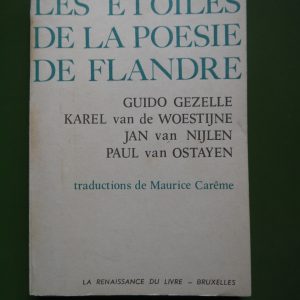 Les étoiles de la poésie de Flandre, divers, Renaissance du livre, 1973