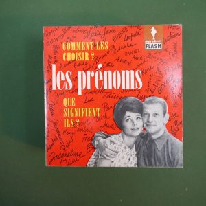 Les prénoms, Dominique Forel, éditions Gérard & Co, 1961