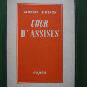 Cour d'assises, Georges Simenon, Espes, non-daté