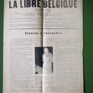 La Libre Belgique 31, anonyme, anonyme, 1942