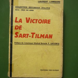 La victoire de Sart-Tilman, Laurent Lombard, Vox patriae, 1939