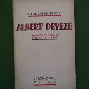 Albert Devèze, Emile van den Berghe, Renaissance du livre,  1935