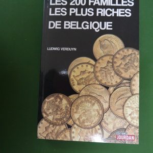 Les 200 familles le plus riches de Belgique, Ludwig Verduyn, Jourdan, 2013