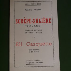 Scrèpe-Salière "L'avare", Henri Tournelle, Tournelle, non-daté