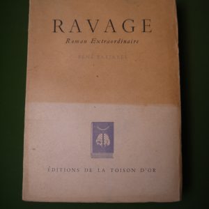 Ravage, René Barjavel, éditions de la Toison d'or, sans-date