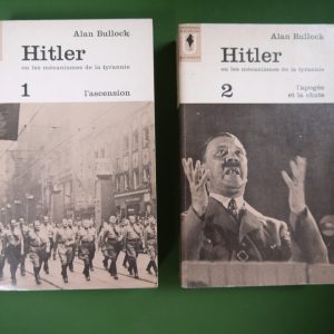 Hitler (2 tomes), Allan Bullock, éditions Gérard & C°, 1963
