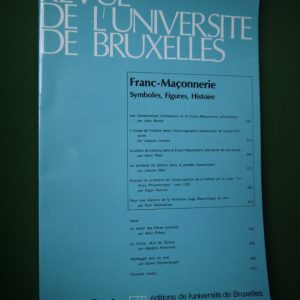 Revue de l'Université de Bruxelles 1977/3-4, divers, éditions de l'Université de Bruxelles, 1977