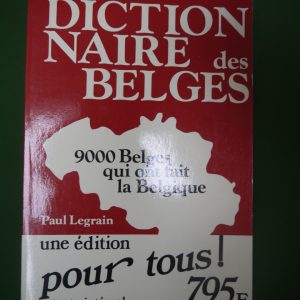 Dictionnaire des belges, divers, Paul Legrain, 1981