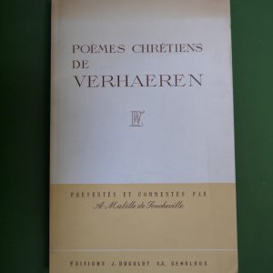 Poèmes chrétiens, Emile Verhaeren, J. Duculot, 1968
