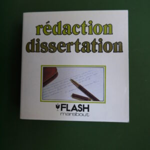 Rédaction dissertation, Michel Barlow, nouvelles éditions Marabout, 1982