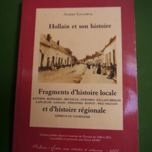 Hollain et son histoire, Albert Leclercq, Foire aux artistes et artisans, 2000