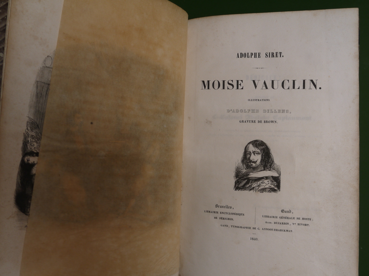 Moise Vauclin, Adolphe Siret, Librairie encyclopédique de Périchon/Librairie générale de Hoste, 1840 – Image 3