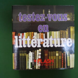 Testez-vous en littérature, Georges Younès, nouvelles éditions Marabout, 1980