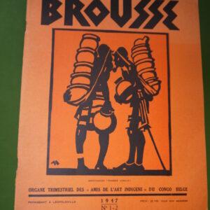 Brousse n°1-2, divers, Amis de l'art indigène du Congo belge, 1947