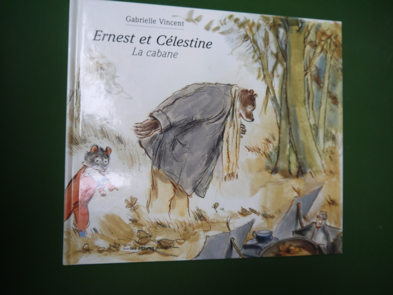 Bouquinerie Belgicana +++ Ernest et Célestine - la cabane, Gabrielle  Vincent, Casterman, 1999 - Livres & Belgique