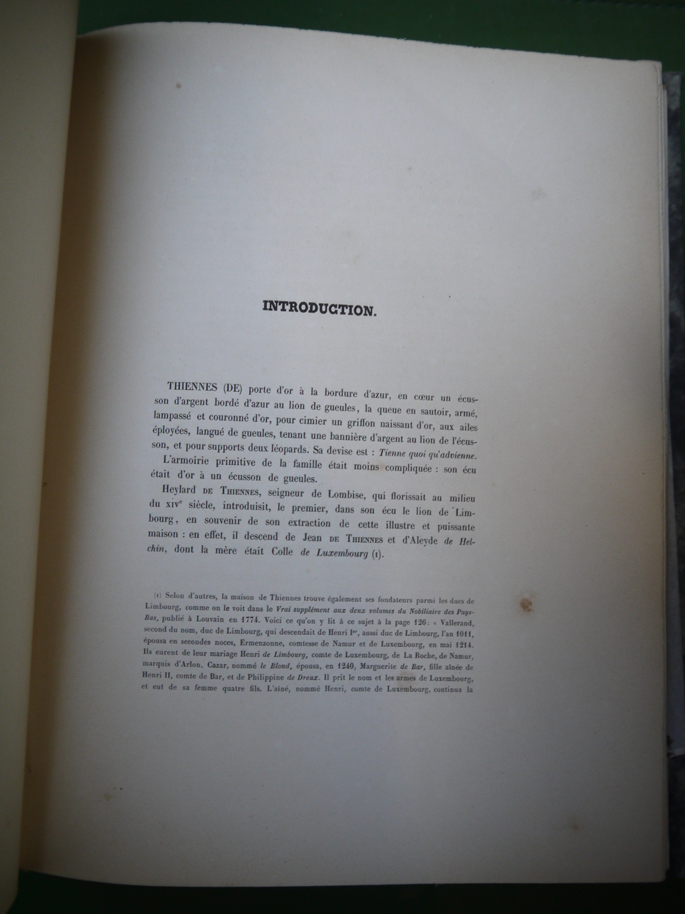 Histoire généalogique de la maison de Thiennes issue de celle des ducs de Luxembourg et de Limburg, Félix-Victor Goethals, de Polack-Duvivier, 1848 – Image 3