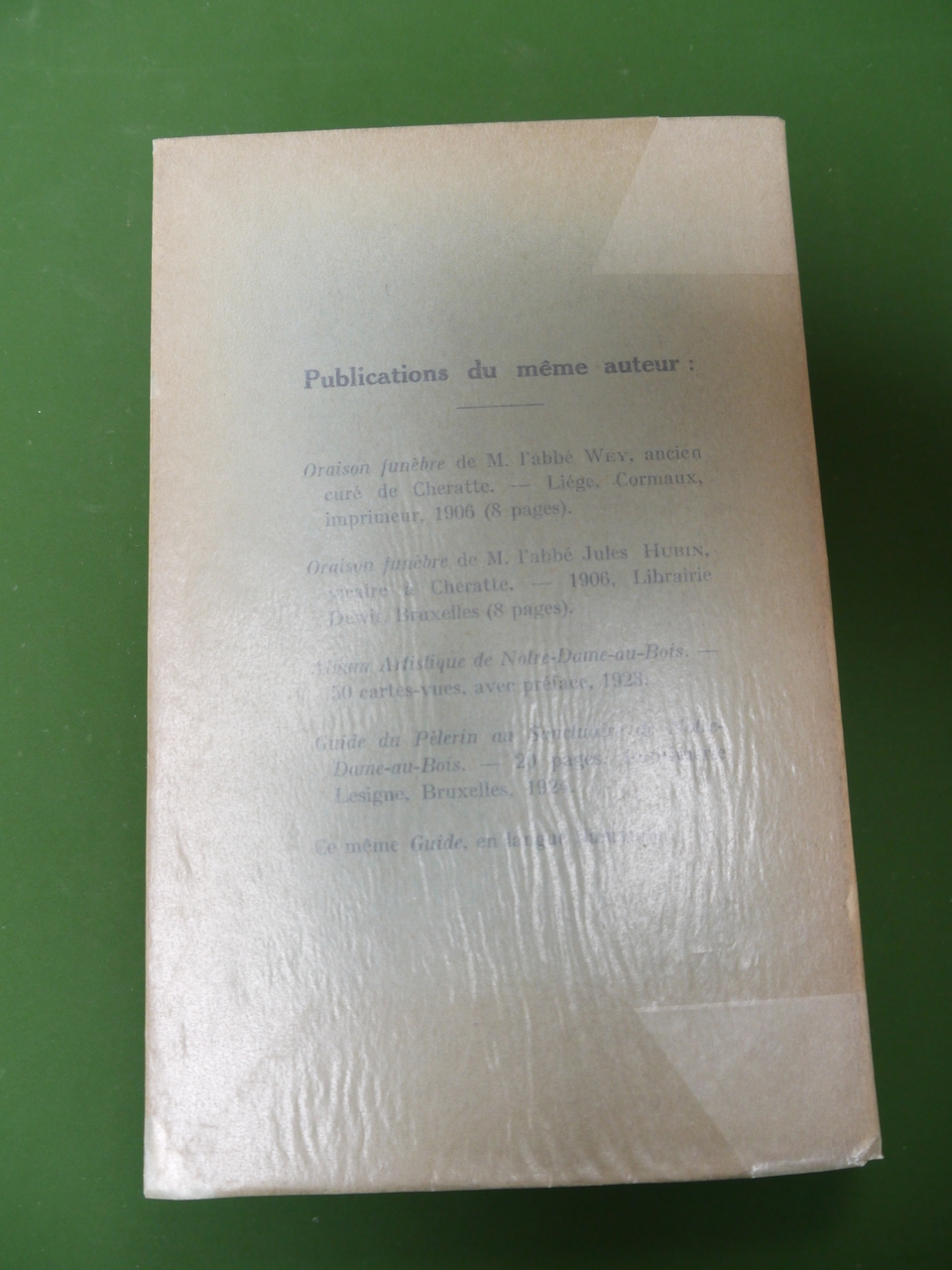 Notre-Dame-au-bois, L. Hoefnagels, Th. Dewarichet, 1924 – Image 2