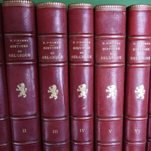 Histoire de Belgique (7 tomes), Henri Pirenne, Maurice Lamertin, 1920/1953