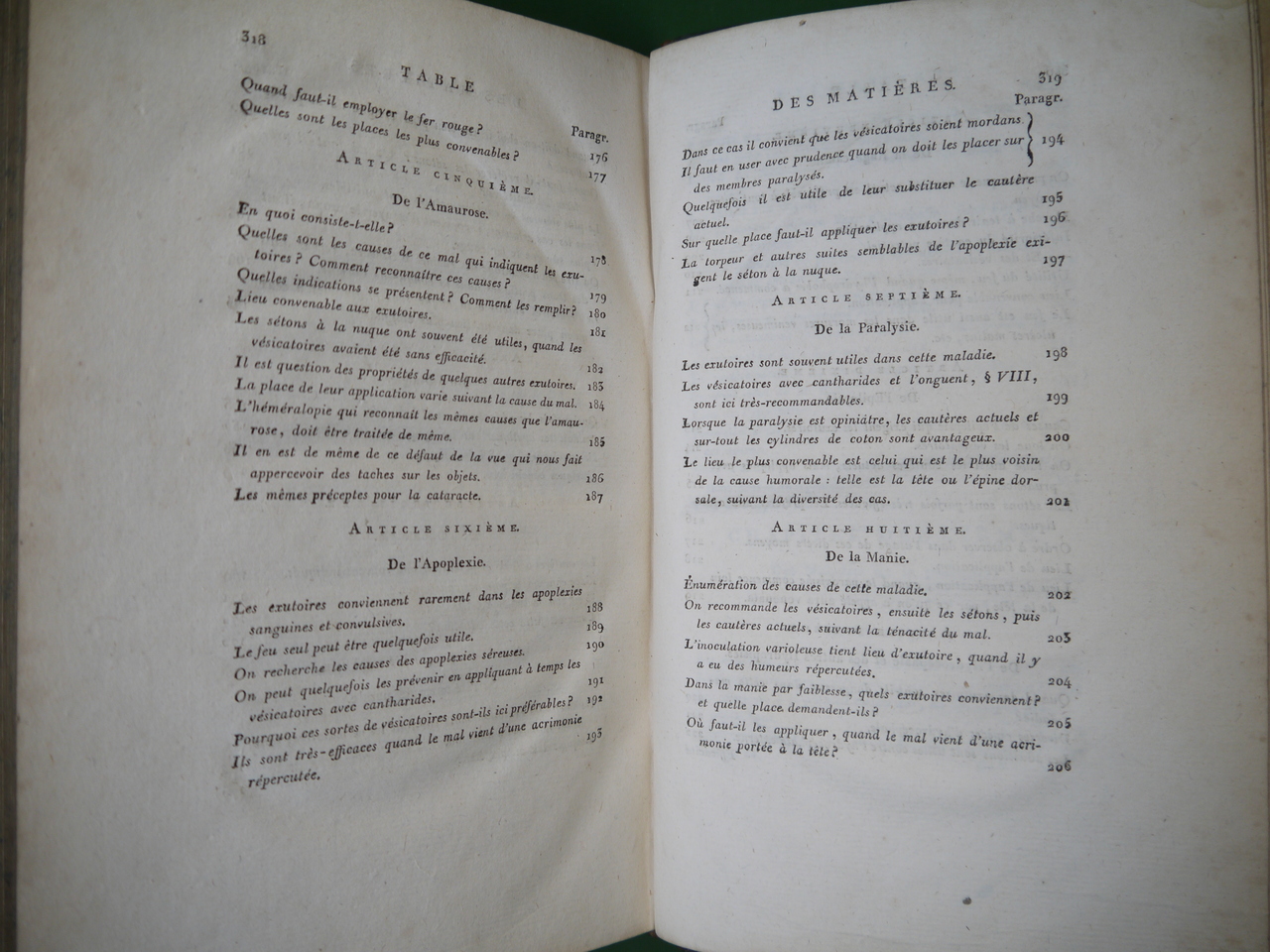 Traité du choix des exutoires (2 tomes), P.E. Wauters, Emmanuel Flon, 1803 – Image 6