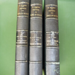 Histoire de Belgique (tome 3), Henri Pirenne, Henri Lamertin, 1907