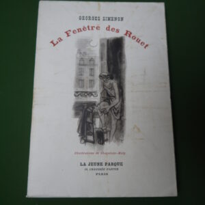 La fenêtre des Rouet, Georges Simenon, la Jeune parque, 1945