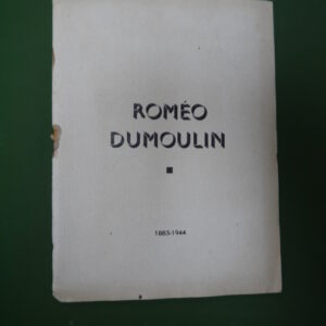 Romeo Dumoulin 1883-1944, anonyme, Cercle artistique de Tournai, non-daté