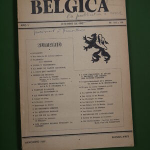 Belgica 105-108, divers, (directeur) Francis Silvart, 1945