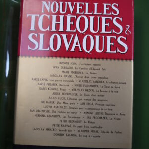 Nouvelles tchèques et slovaques, divers, éditions Gérard & Co, 1965