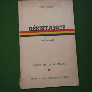 Résistance récits vécus, Lucien Burton, P. Heraly, non-daté