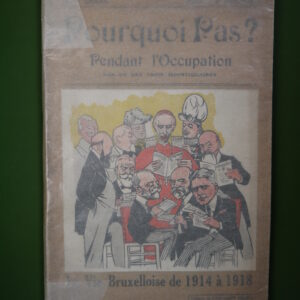 Pourquoi pas? pendant l'occupation, George Garnir, l'Expansion belge, non-daté