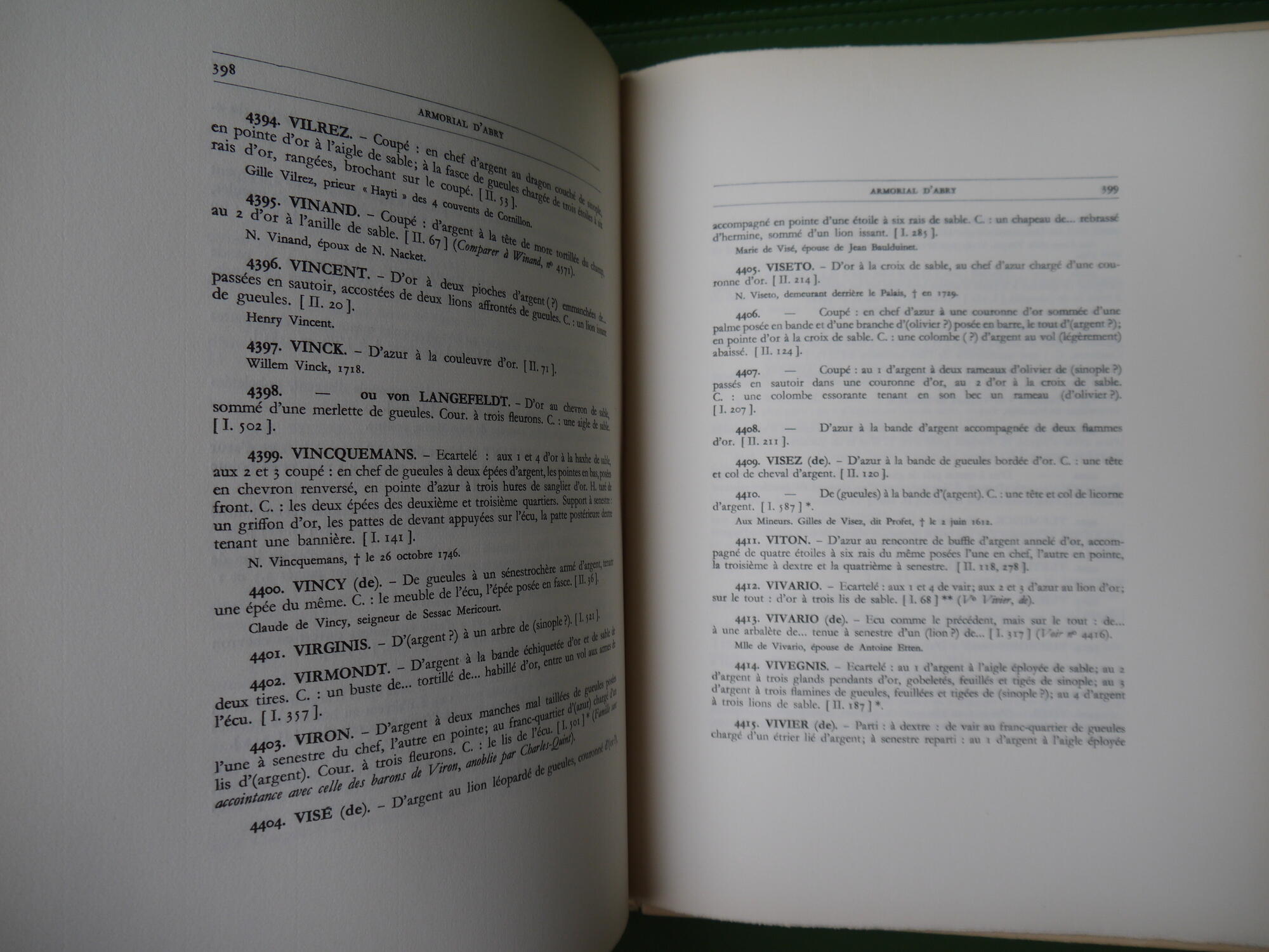 Armorial d'Abry, Guy Poswick, Société des bibliophiles liégeois, 1956 – Image 3