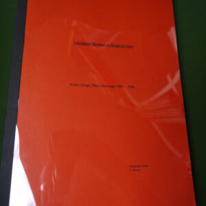 Chronique boraine en rouge et noir - Walter Dauge, Flénu (Borinage) 1907-1944, C. Duray, auto-édition, 2006